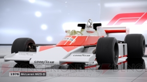 『F1 2018』クラシックマシンを紹介するトレーラーが公開。伝説的なマシン・McLaren M23Dも収録