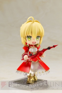 『Fate/EXTRA LE』セイバーのキューポッシュが登場。裾にこだわった真紅のドレスを緻密な造形で再現