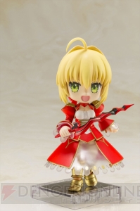 『Fate/EXTRA LE』セイバーのキューポッシュが登場。裾にこだわった真紅のドレスを緻密な造形で再現