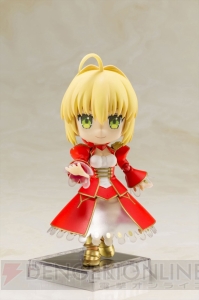 『Fate/EXTRA LE』セイバーのキューポッシュが登場。裾にこだわった真紅のドレスを緻密な造形で再現