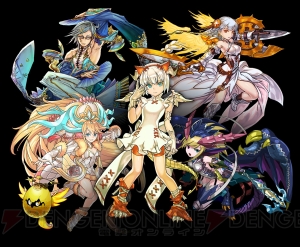 『クロノマギア』に『パズドラ』のミルが新能力者として登場。“パズドラカード”は“進化”機能が実装