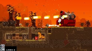 Switch版『Broforce』が本日配信。どこかで見たようなヒーローたちが活躍する2Dアクション