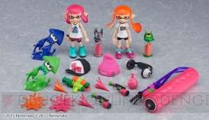 『スプラトゥーン』シリーズのガールがfigma化。目線を変えられる“眼球可動”を採用