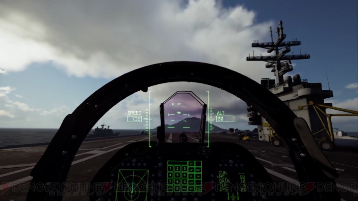 『エースコンバット7』PS4版に収録される“VRモード”の紹介映像が配信
