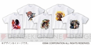 SNKがTGS2018で物販ブースを出展。ブランド40周年イラストのTシャツやキーホルダーが登場