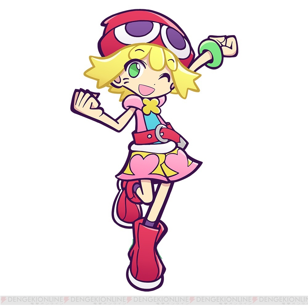 ぷよぷよeスポーツ』アルル、アミティ、りんご、アリィのプロフィール