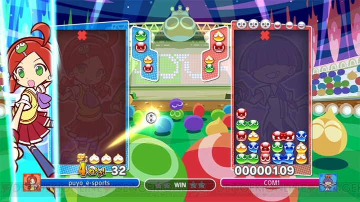 『ぷよぷよeスポーツ』アルル、アミティ、りんご、アリィのプロフィールや組ぷよパターンが公開