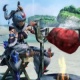 『PSO2』に『MHF-Z』コラボボス“エルゼリオン”降臨。部位破壊やはぎ取り、肉焼きも再現【TGS2018】