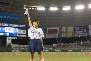 『アニマエール！』井澤美香子さんと楠木ともりさんが始球式に挑戦。埼玉西武ライオンズコラボデーのレポ到着