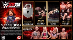 『WWE 2K19』“MyCAREER”モードの紹介トレーラーが配信。DLCパックやシーズンパスの詳細も判明