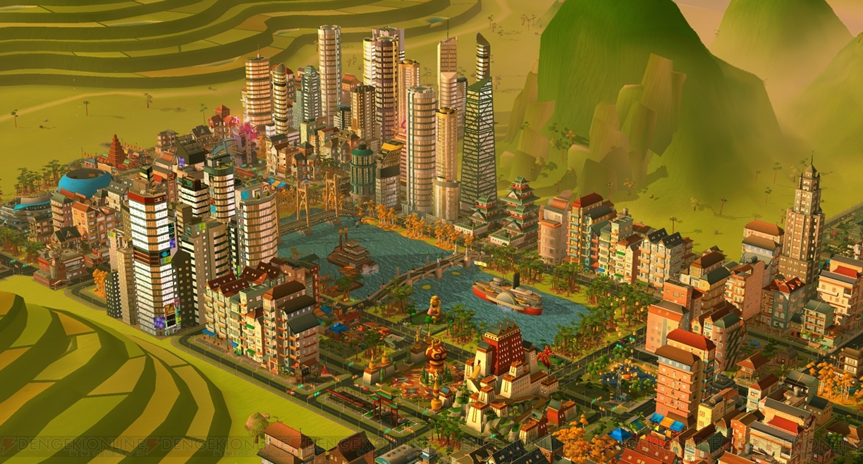 シムシティ ビルドイット 3つの魅惑的なエリアが追加 宮崎県小林市とのコラボが決定 電撃オンライン