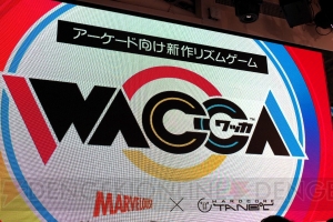 HARDCORE TANO＊Cが開発協力をするリズムゲーム『WACCA』発表。10月19日から全国4カ所でロケテストを開始