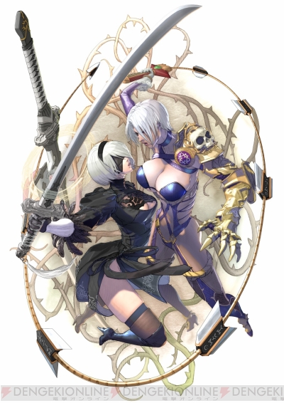 ソウルキャリバーvi Nier Automata Dlc第2弾として 2b が参戦 コラボイラストも到着 電撃オンライン
