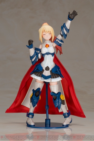 装甲娘』“LBCS：アキレス ミカヅキカリナ”のプラモデルが登場。布製