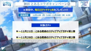 『とある魔術の禁書目録III』×『魔法科ロストゼロ』コラボイベントが11月11日より開催！