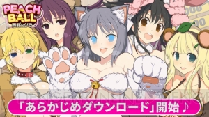 DL版『PEACH BALL 閃乱カグラ』にゅうにゅうスペシャルDLCセットが付属した限定版が販売