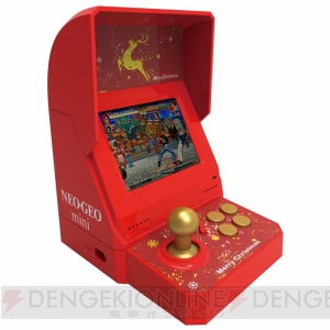 『NEOGEO mini クリスマス限定版』が近日登場。初収録作を含む48タイトルをプレイできる