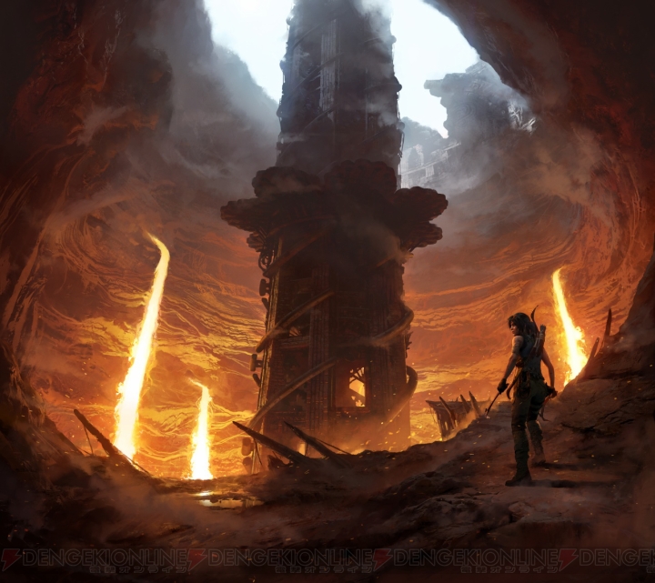 『シャドウ オブ ザ トゥームレイダー』第1弾DLC“THE FORGE”が配信。溶岩があふれる謎の遺跡に挑戦