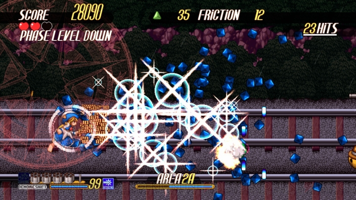 スピーディーな展開と個性的な敵弾幕が特徴のSTG『ガンデモニウムス』PS4パッケージ版が発売