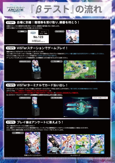 Sao アーケード ディープ エクスプローラー Bテストの詳細が判明 会場ではハズレなしの抽選会が実施 電撃オンライン