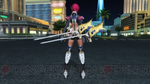 『PSO2』1人用アルティメットクエスト“領域調査：異世界の残滓”の中ボス“オメガ・マスカレーダ”を紹介