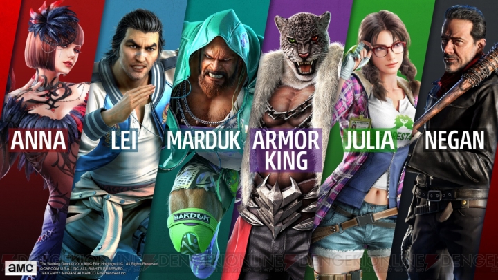 『鉄拳7』DLCで参戦するクレイグ、アーマーキング、ジュリアのプロフィールや紹介PVが公開