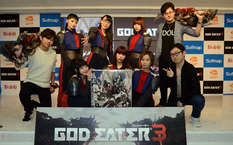 GOD EATER 3』発売記念イベントをレポート。開発チーム＆BiSHの登壇や 