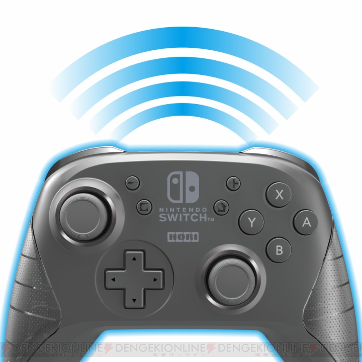 Switch用の軽量ワイヤレスコントローラ『ワイヤレスホリパッド』が12月に発売