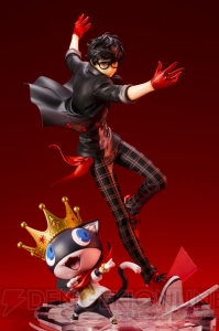 『P5D』“宴・ステージ衣装”で華麗にキメた主人公＆モルガナのフィギュアが登場