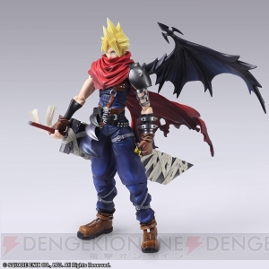 『FF7』異世界に迷い込んだ姿のクラウドのフィギュアが登場。野村哲也さんのイラストをもとに服の彩度を再現