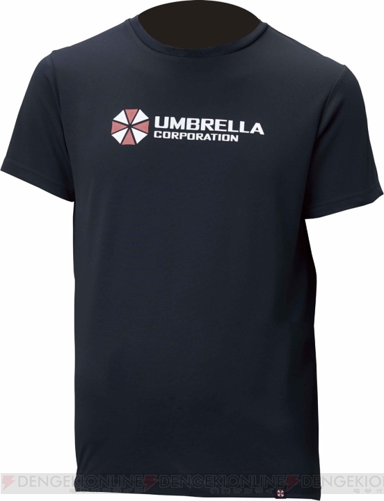 『バイオハザード』アンブレラ社イメージのデザイン・ロゴをまとったバッグ、シャツ、シューズが登場