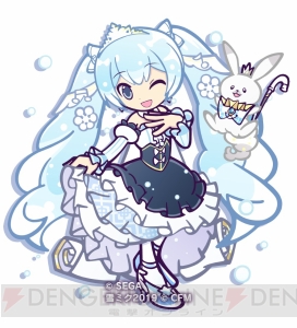 『ぷよクエ』と“SNOW MIKU”コラボは2月20日より開催。描きおろしのコラボキャラの情報が到着