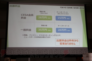 “TGS2019”は9月12日～15日に開催。eスポーツコーナーエリアが拡大され幅広く出展可能に