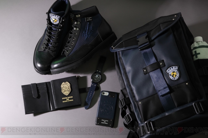 『バイオハザード』“S.T.A.R.S.”と警察手帳をイメージした腕時計や財布が予約受付中