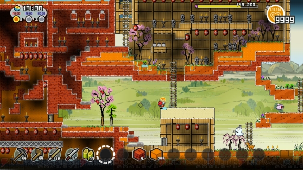 Switch ガラクタの星 が3月21日に全世界配信 和風テイストの2dサンドボックス型アクション 電撃オンライン