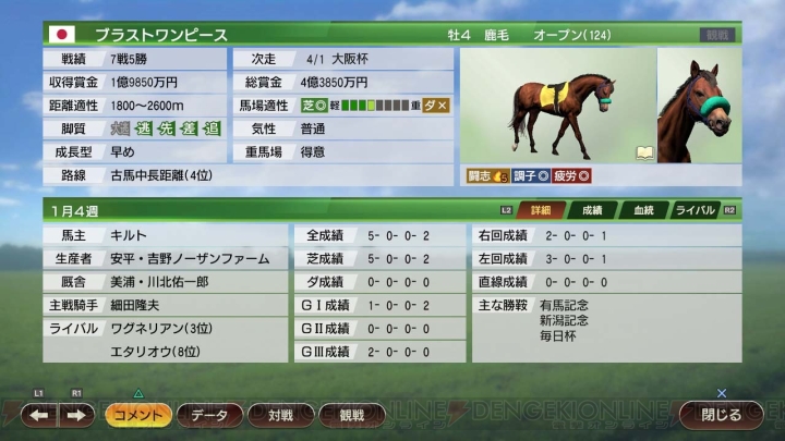 『ウイニングポスト9』は2019年度最新競馬データに対応！ 世界に通用する馬づくりの鍵を握る配合要素を紹介