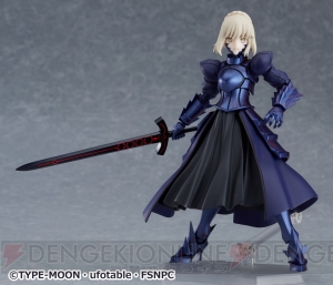 『Fate/stay night HF』セイバーオルタのfigma2.0が予約開始。より美しく、より派手なアクションが可能