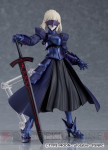 『Fate/stay night HF』セイバーオルタのfigma2.0が予約開始。より美しく、より派手なアクションが可能