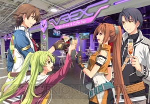 『軌跡』シリーズ生誕15周年を記念したコラボカフェが4月21日まで開催。VR体験と飲食が楽しめる