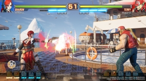 『FIGHTING EX LAYER』シャロンとテリー・ボガードが参戦。新カラー、ステージ、BGMが追加