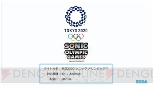 『東京2020オリンピック』4タイトルのリリースが決定。マスコットのミライトワが登壇