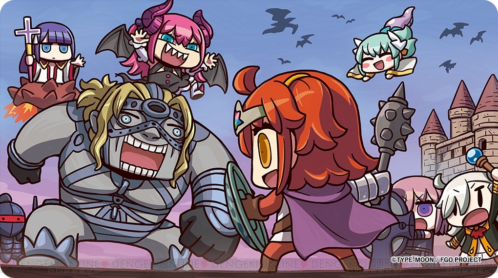 電撃 『FGO』から生まれたフィールド探索型RPG『Fate/Grand Order Quest』配信