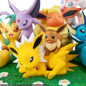 『ポケモン』イーブイと進化形ポケモン8匹がフィギュア化。それぞれ個性の違う豊かな表情に注目