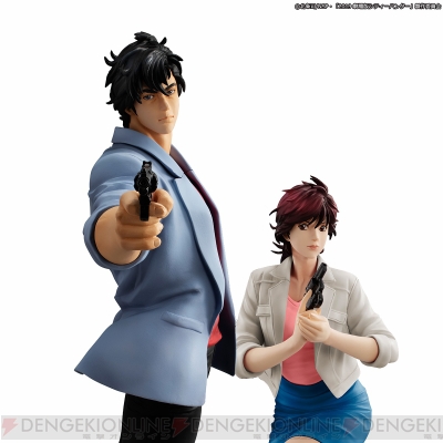 劇場版シティーハンター』冴羽リョウと槇村香が銃を構える姿でフィギュア化。予約受付が開始 - 電撃オンライン