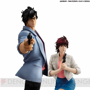 『劇場版シティーハンター』冴羽リョウと槇村香が銃を構える姿でフィギュア化。予約受付が開始