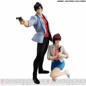 劇場版シティーハンター 冴羽リョウと槇村香が銃を構える姿でフィギュア化 予約受付が開始 電撃オンライン