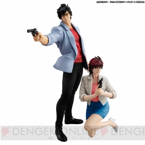 『劇場版シティーハンター』冴羽リョウと槇村香が銃を構える姿でフィギュア化。予約受付が開始