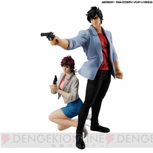 『劇場版シティーハンター』冴羽リョウと槇村香が銃を構える姿でフィギュア化。予約受付が開始