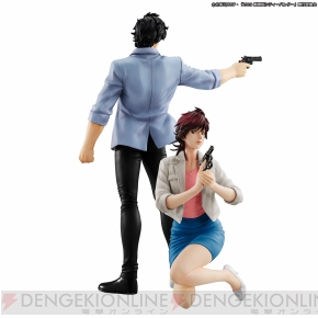 劇場版シティーハンター』冴羽リョウと槇村香が銃を構える姿でフィギュア化。予約受付が開始 - 電撃オンライン