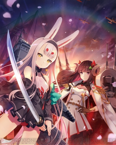 アズールレーン クロスウェーブ 新キャラ 島風 と 駿河 を紹介 通常版 限定版のイラスト解禁 電撃オンライン